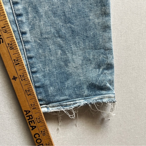 American Eagle Outfitters Next Level Flex Blue Slim Straight Jeans Sz 28 - Picture 9 of 15